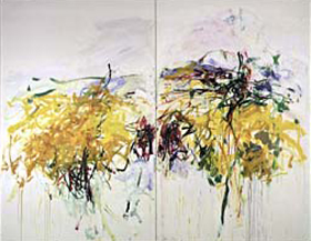 Joan Mitchell's La Grande Vallée IX (Whitney Museum of American Art, 1984)