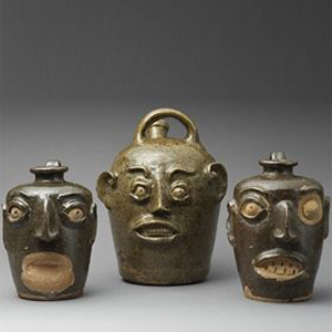 Stone Bluff Manufactory's Face Jugs (Metropolitan Museum of Art, c. 1850–1880)