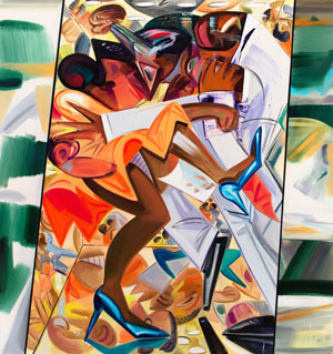 Dana Schutz's Fight in an Elevator (Whitney Museum, 2015)