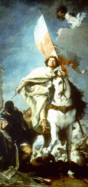 Giambattista Tiepolo's St. James the Greater (Szémpuvézeti Museum, Budapest, 1749)